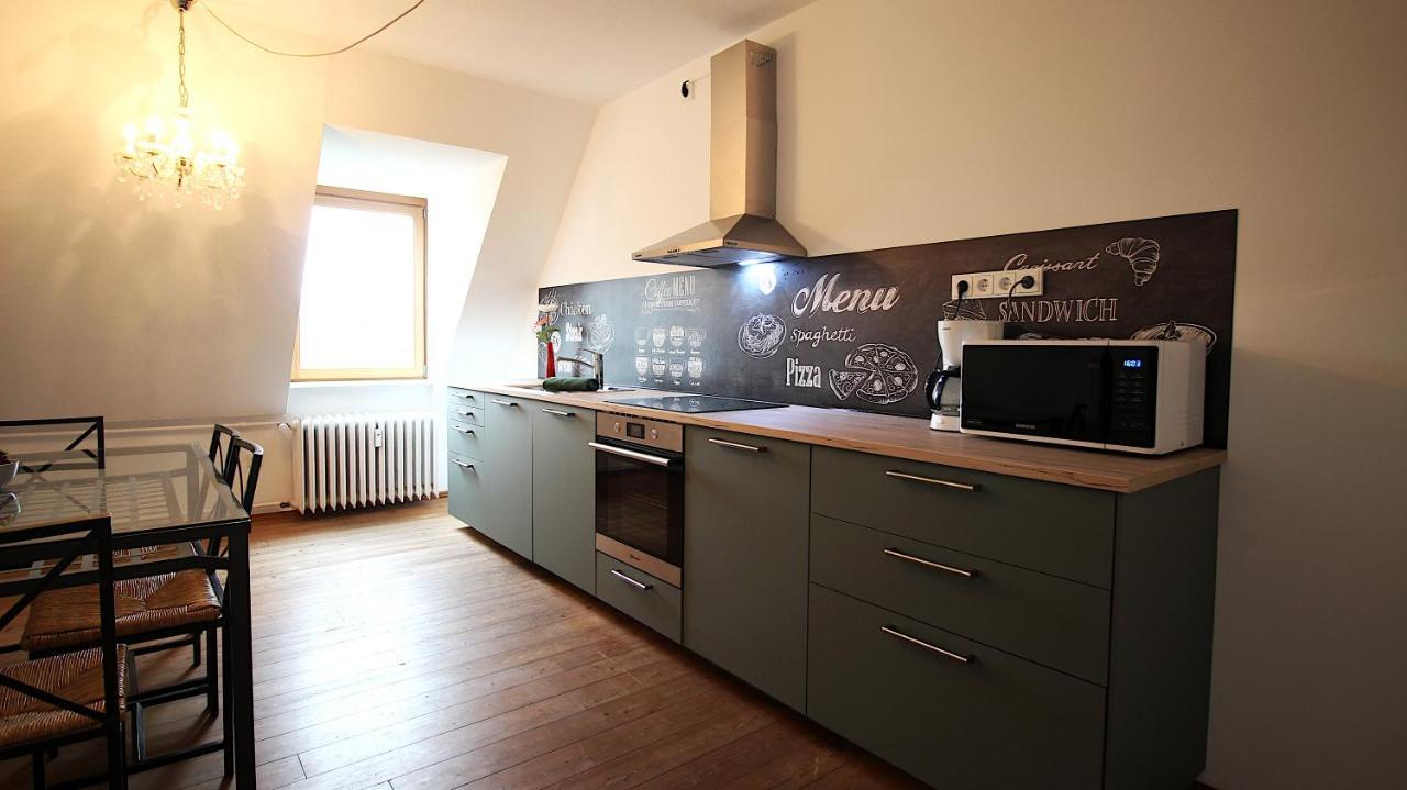 Zentrale Stadtwohnung - Direkt Am Main, Park-Ausblick Wurzburg Luaran gambar